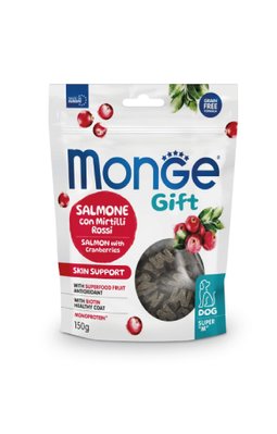 Monge Gift Dog Skin support лосось з журавлиною 0010020034455 фото