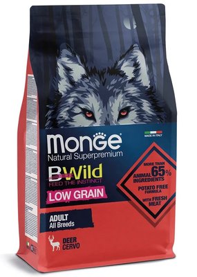 Monge Dog BWild Low Grain Deer - 2.5 кг 819289900042 фото
