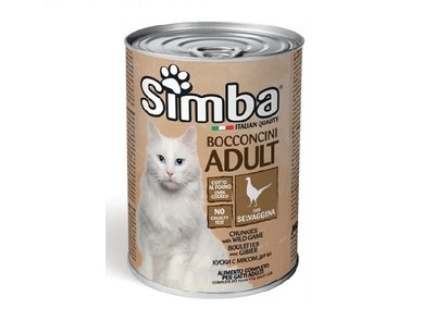 SIMBA CAT WET з дичиною, 415g 334958470861 фото