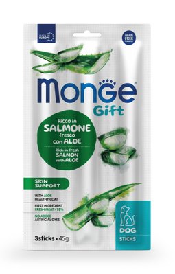 Monge Gift Dog Skin support лосось з алое 001002005663333 фото